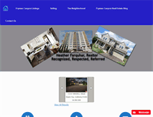 Tablet Screenshot of frymancanyonrealestate.com